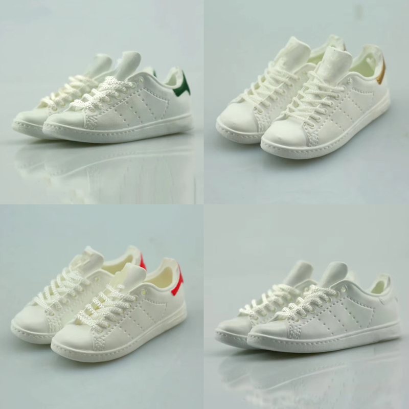 Women Shoes Quote - 1/6 スケール男性女性ファッションカジュアルスニーカーアクションフィギュアアクセサリー女性靴紐付き 12 