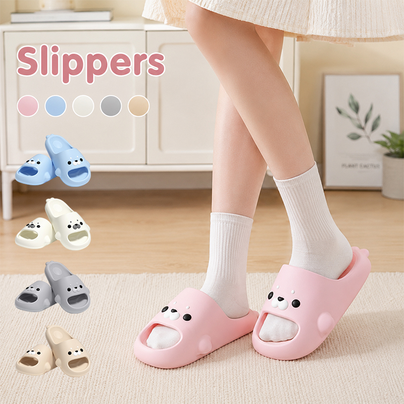 Women'S Shoes To Men'S - シールスリッパ レディース 夏用 ソフトソール 滑り止め バスルームスライド