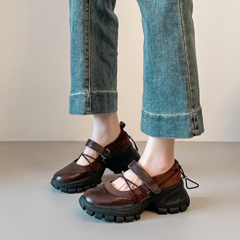 Women'S Shoes In Fashion - 新しいレトロバレエメリージェーンシューズファッションソフトソールブランド女性のスニーカーとカジュアルシューズ女性のサンダルザパティージャスデムジェ