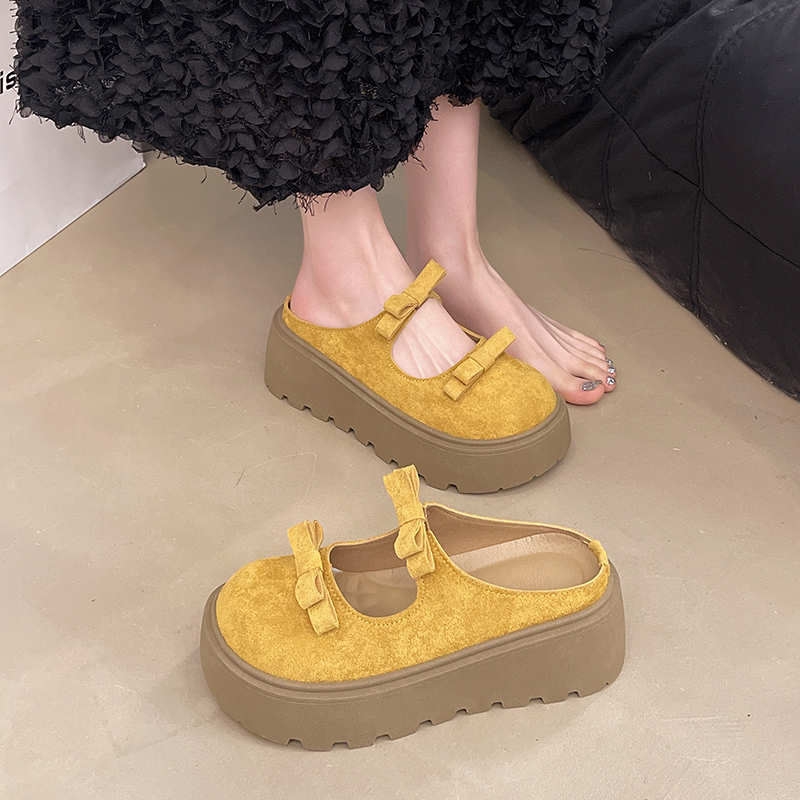 Women'S Shoes Hands Free - ベルベットハイカットフリップフロップスリッパ、女性用スケートシューズ、女性用サンダル、スニーカー、スポーツシューズ、手作り、2025g