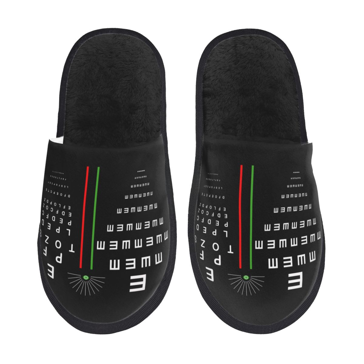 Women Shoes Size Chart - カスタムスネレン視力検査表ソフトメモリーフォームハウススリッパ女性用快適暖かい滑り止めスリッパ
