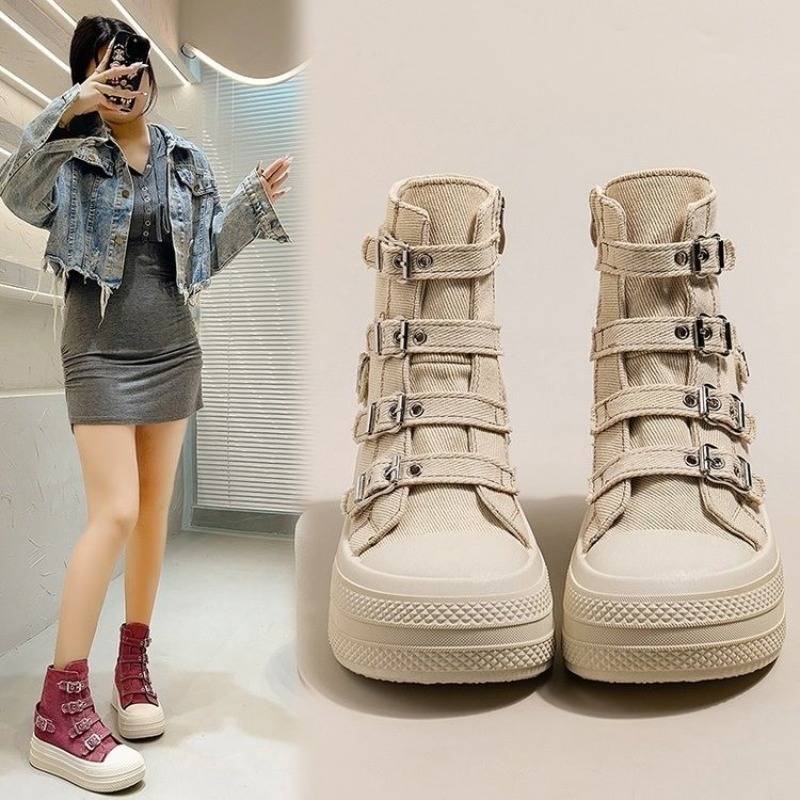 レディースシューズ 2025年春夏新作 カジュアル万能 ハイ - Shoes Women Pumps のレビューと価格