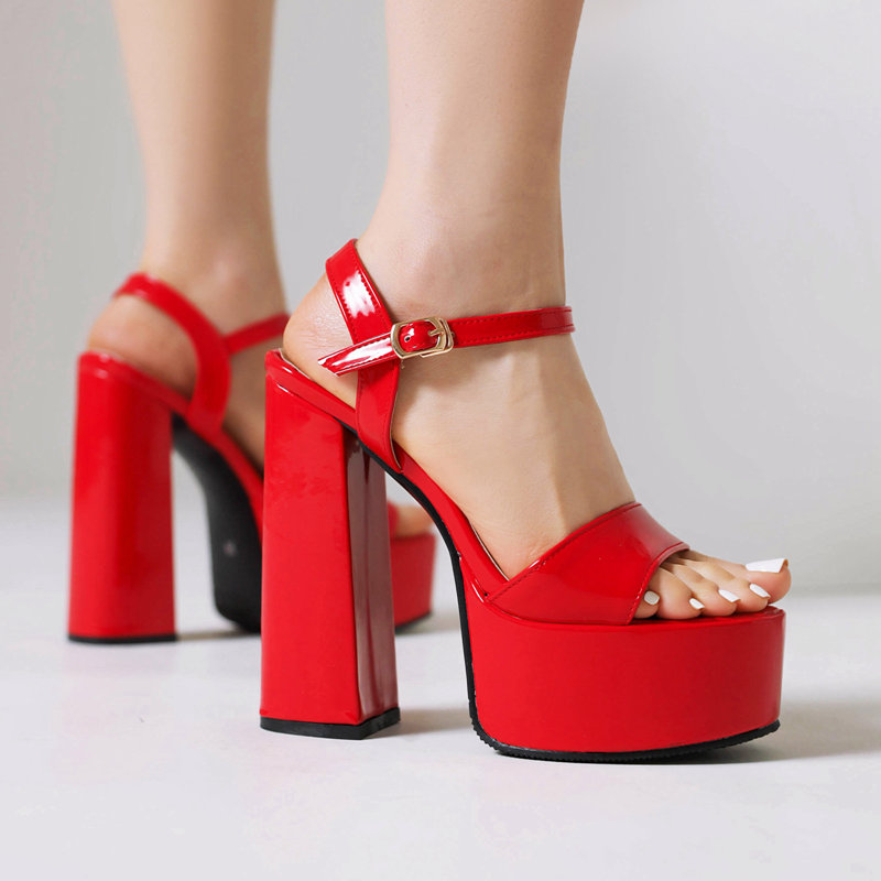 オルカリサデザイン レディース サンダル ピープトゥ チャン - Women'S Shoes Size 40 In Us のレビューと価格