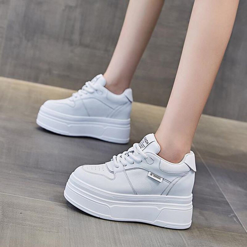 9 センチメートル本革新ブランドデザイナー夏秋プラットフォー - Women'S Shoes Size 40 In Us のレビューと価格