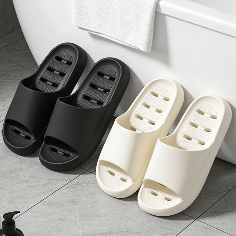 中空EVA素材のバスルームシャワーサンダル、女性用ソフトソー - Women Shoes Model のレビューと価格
