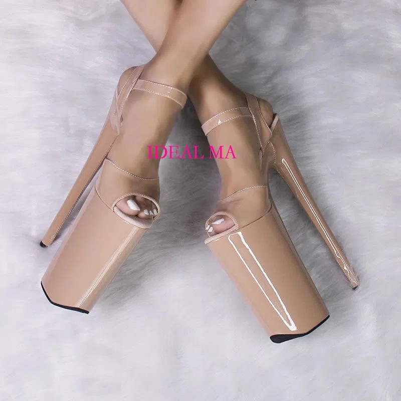 新しいポールダンスシューズ ハイヒールサンダル 26cm ス - Women Shoes Model のレビューと価格