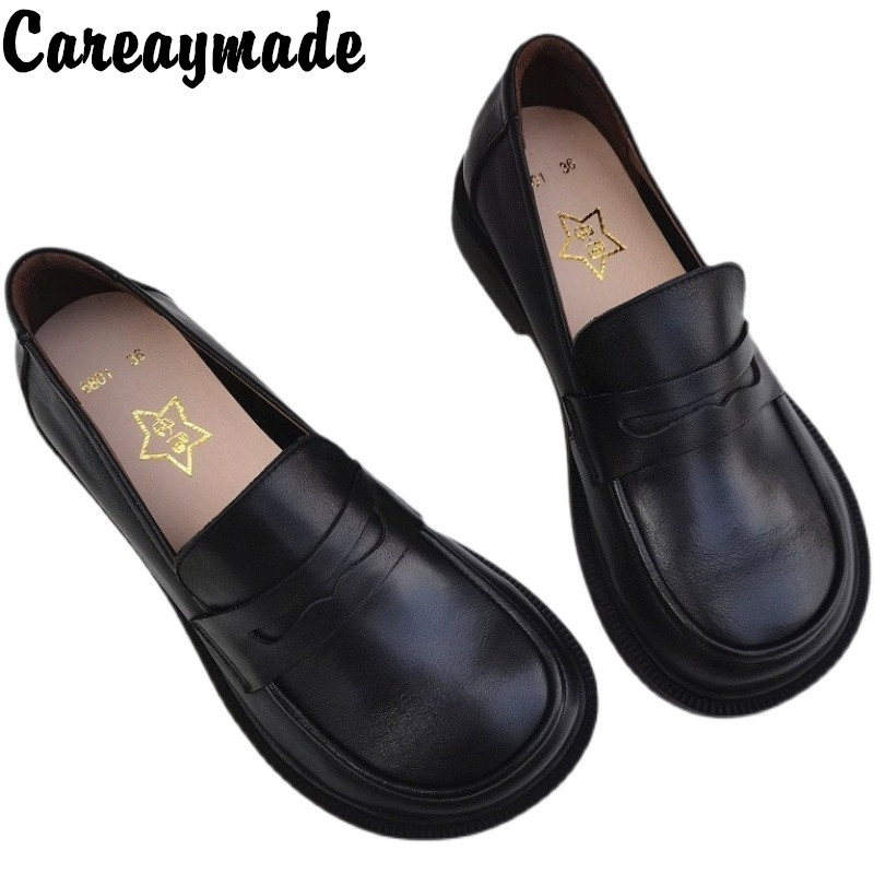 Cauaymade-カジュアルなオックスフォードの靴,男性用 - Women'S Shoes To Men'S のレビューと価格