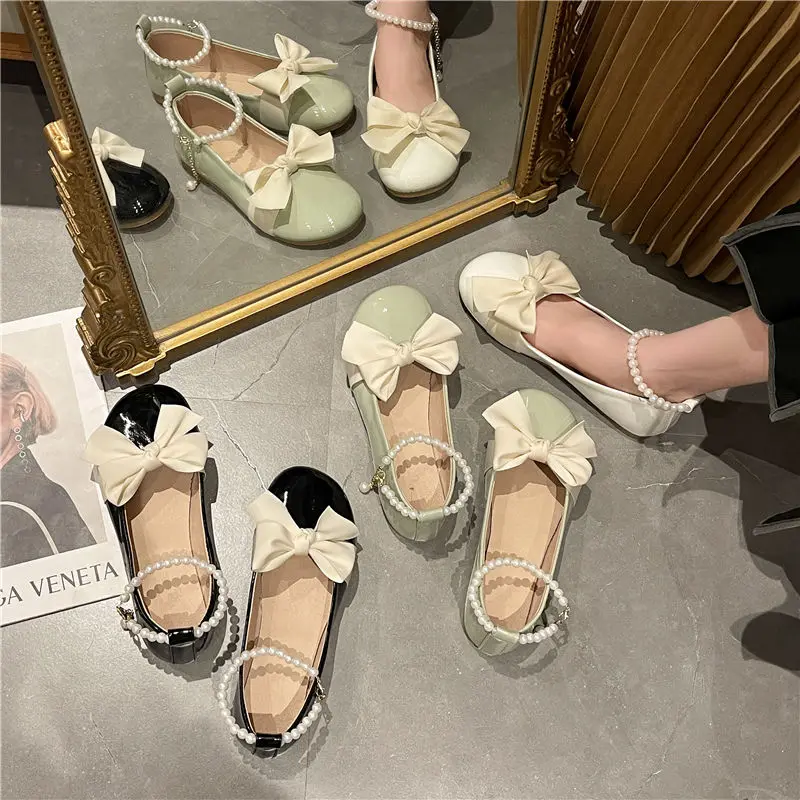 レディース フラットシューズ シングル 和風 ロリータ かわ - Women Shoes Quick Delivery のレビューと価格