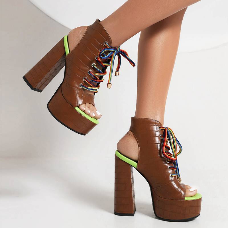 ORCHA LISA 高級女性サンダルプラットフォームヒル  - Women'S Shoes Size 40 In Us のレビューと価格