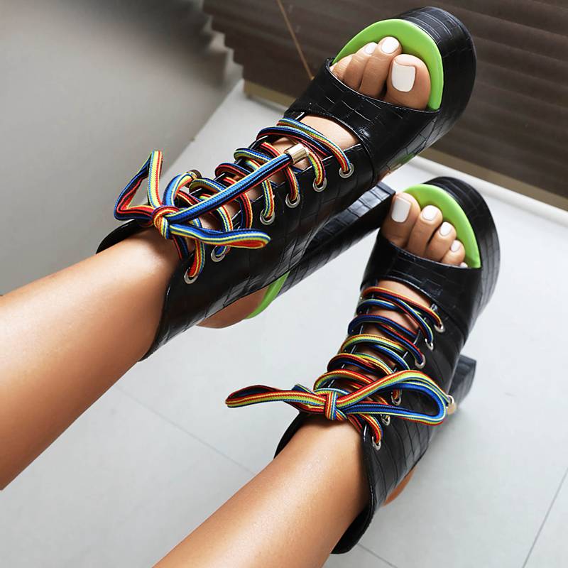 ORCHA LISA 高級女性サンダルプラットフォームヒル  - Women'S Shoes Size 40 In Us のレビューと価格