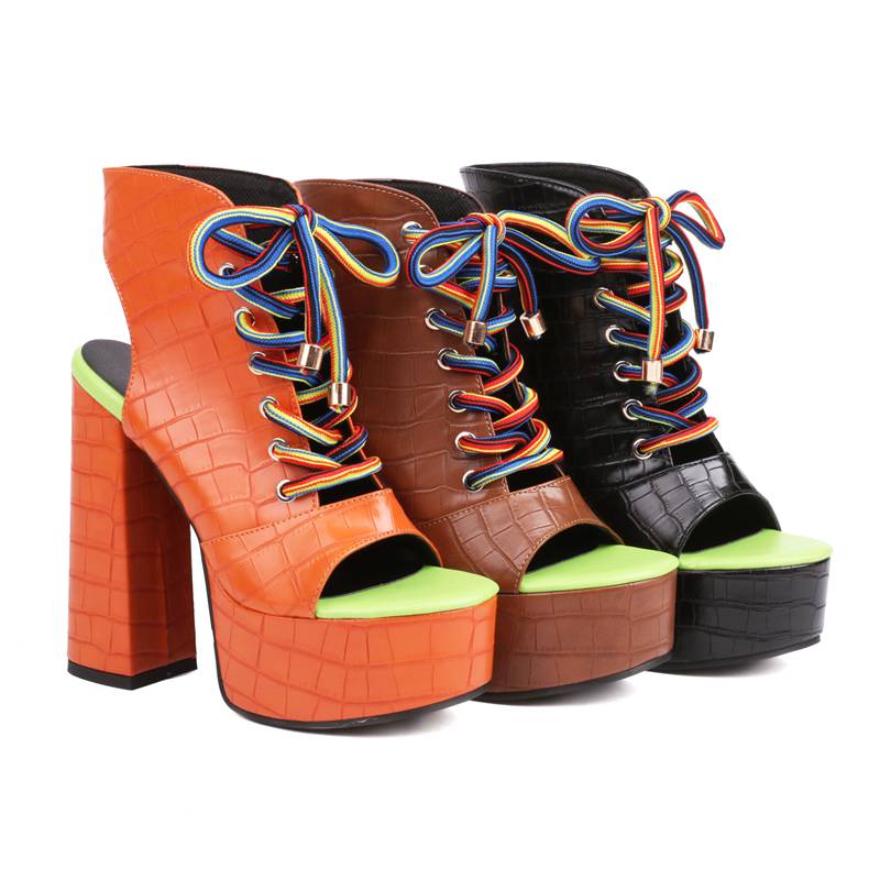 ORCHA LISA 高級女性サンダルプラットフォームヒル  - Women'S Shoes Size 40 In Us のレビューと価格