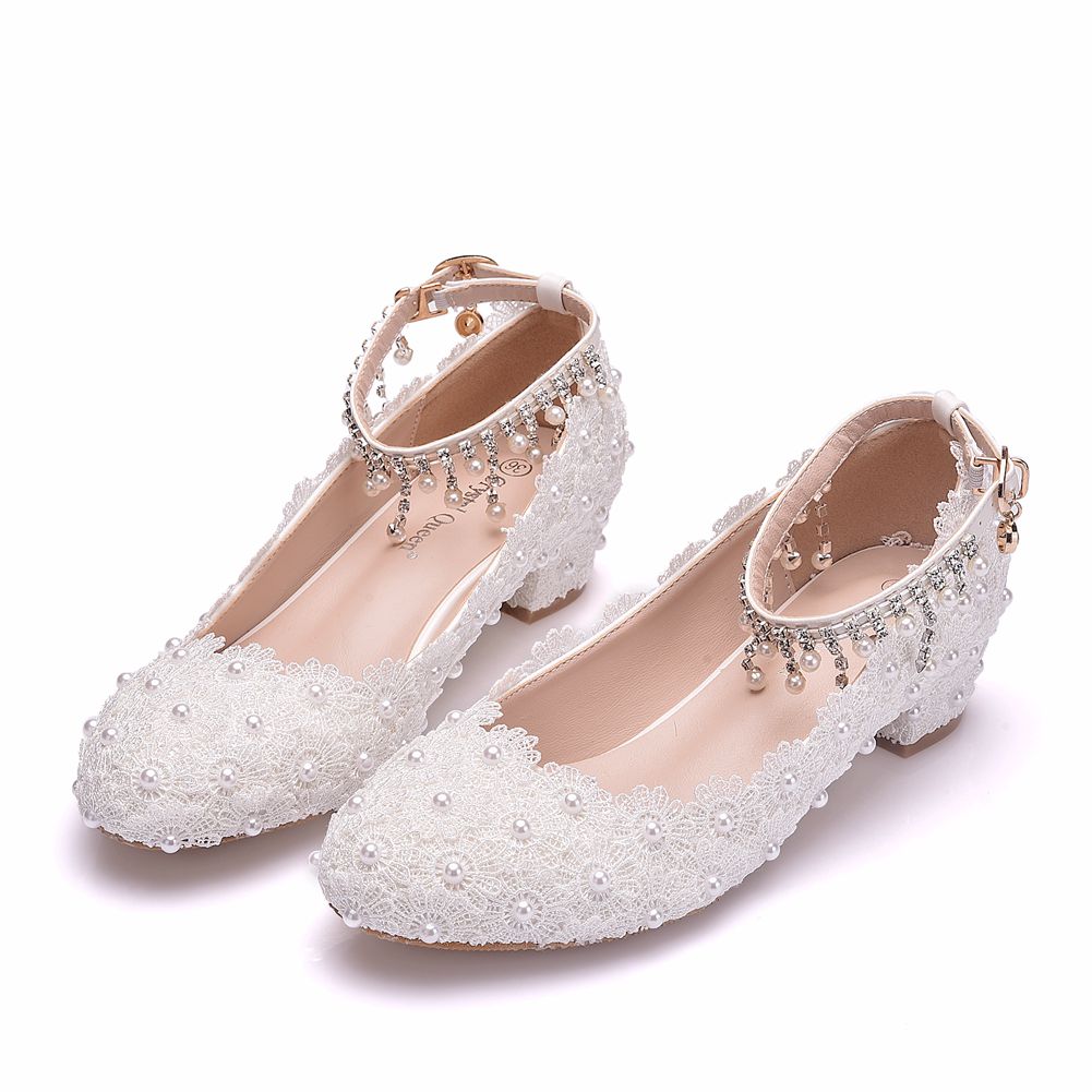 女性用 クローズドトゥ ローチャンキーヒール パンプス アン - Shoes Women Pumps のレビューと価格