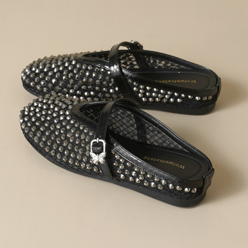 メッシュラインストーンブランドスリッパ女性の夏の新カジュアル - Rhinestone Sandal Women のレビューと価格