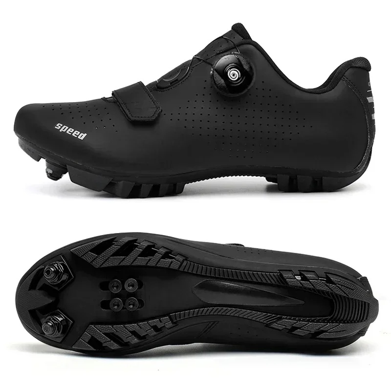 ユニセックスMTBシューズ サイクリングシューズ クリート付 - Women'S Shoes To Men'S のレビューと価格