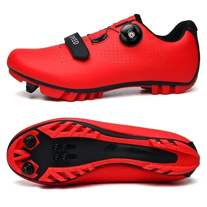 ユニセックスMTBシューズ サイクリングシューズ クリート付 - Women'S Shoes To Men'S のレビューと価格