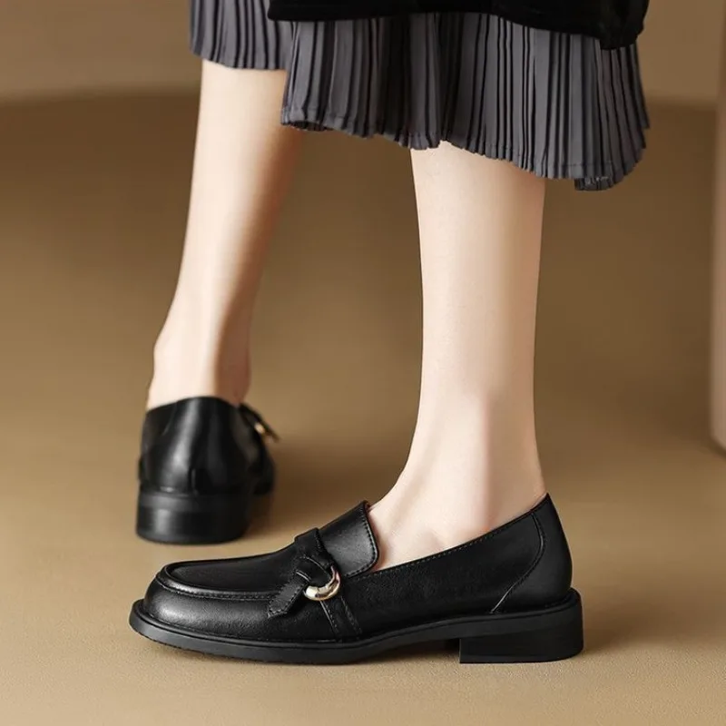 女性用ミディアムヒールのスクエアトゥシューズ,スリッポンパン - Women Shoes Quick Delivery のレビューと価格