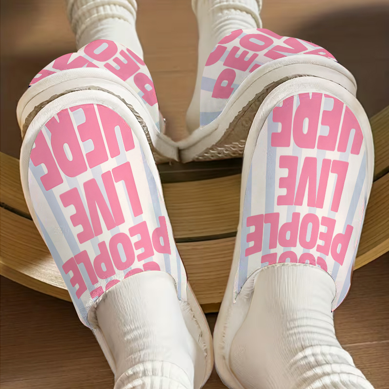 クールなデザインの高級プラッシュスリッパ 男女兼用 冬用 暖 - Women Shoes Quote のレビューと価格