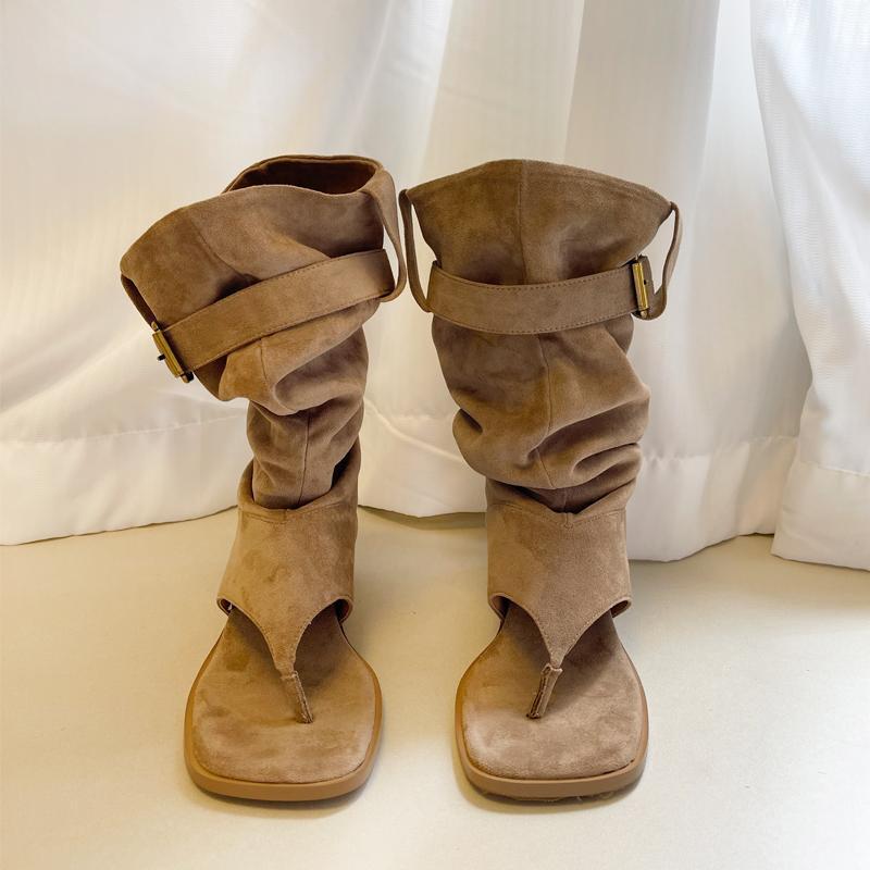 ファッション多用途女性靴夏の新作スクエアトゥフラットシューズ - Women'S Shoes Size 40 In Us のレビューと価格