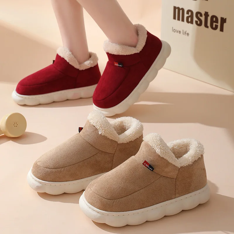 2025年冬用メンズカジュアルハウスシューズ、レディースアウ - Women'S Shoes To Men'S のレビューと価格
