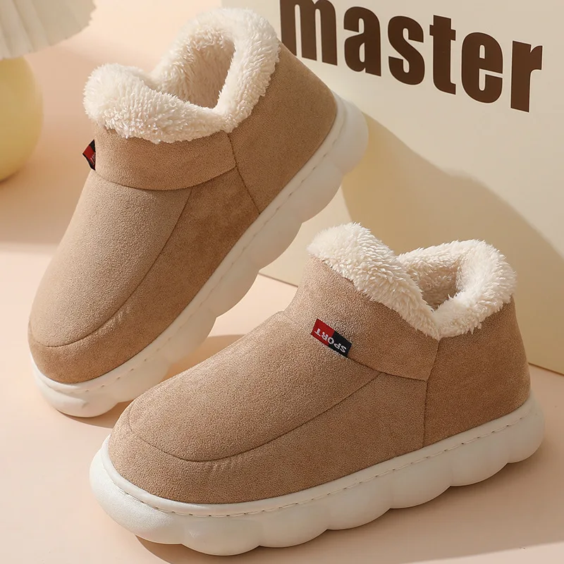 2025年冬用メンズカジュアルハウスシューズ、レディースアウ - Women'S Shoes To Men'S のレビューと価格