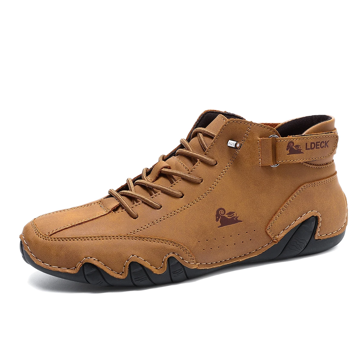 メンズ本革靴アンクルブーツ 2026 男性スニーカー屋外ライ - Suede Ankle Boot のレビューと価格