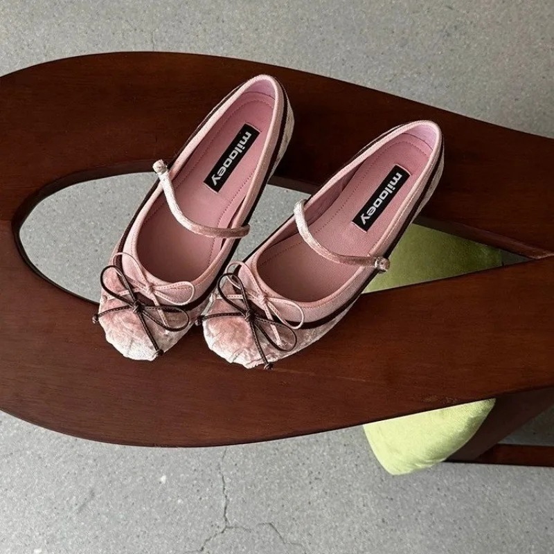 2026年フランス製フラットボトムラウンドトゥバレエシューズ - Women'S Shoes In Fashion のレビューと価格