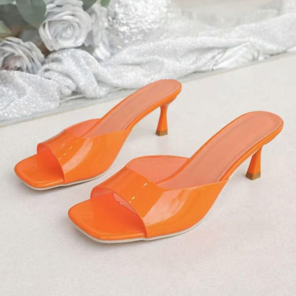 ファッションフィッシュマウススリッパサマーコンフォートドレス - Wide Fit Heels のレビューと価格