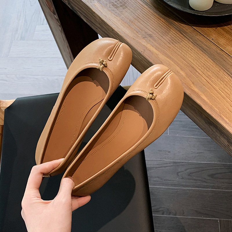 レディースヴィンテージスプリットトゥメリージェーンフラットシ - Shoes For Women Flats のレビューと価格