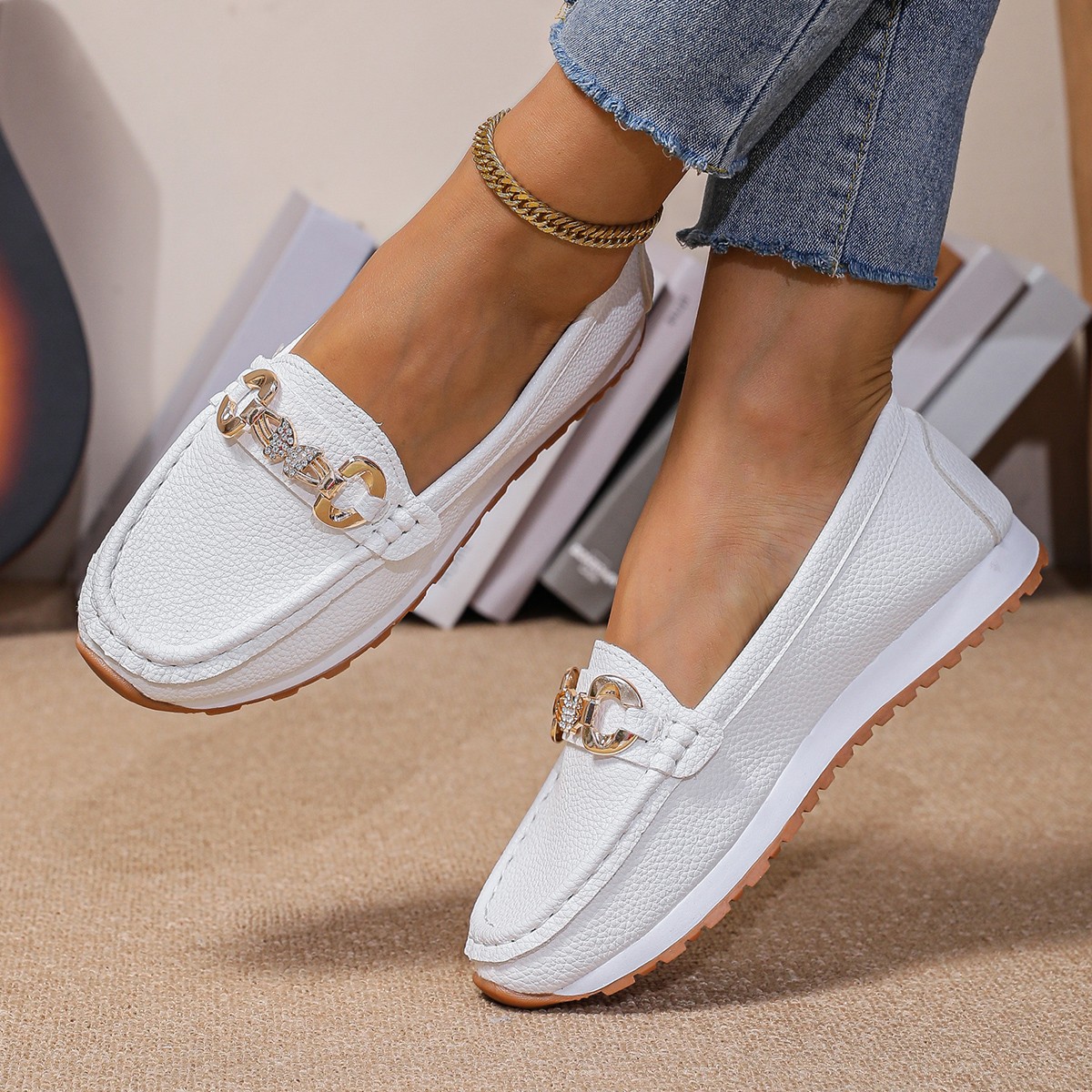 2026年新作 レディース フラットシューズ 春秋 カジュア - Shoes For Women Flats のレビューと価格