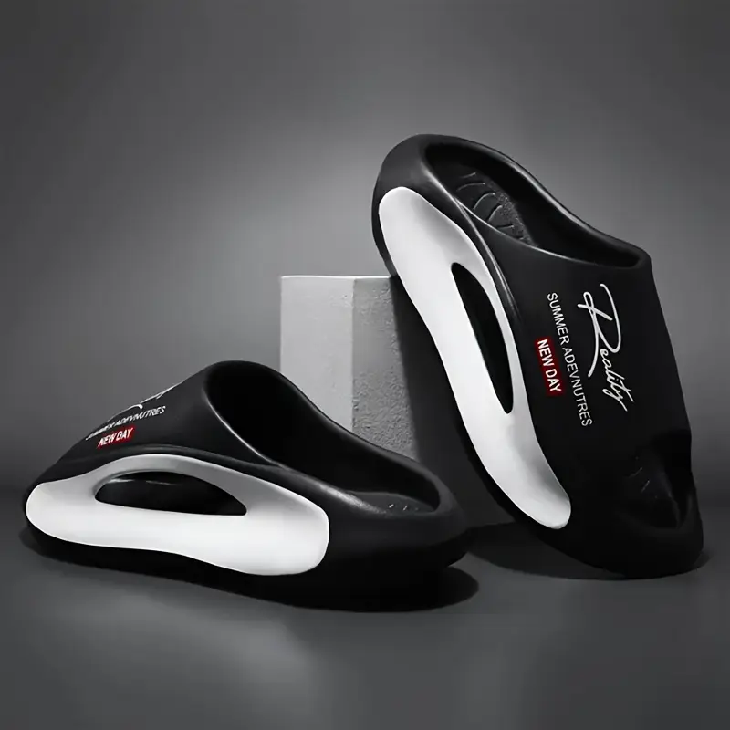 ユニセックスカジュアル四季スリッパサンダル女性快適なホームス - Women'S Shoes To Men'S のレビューと価格