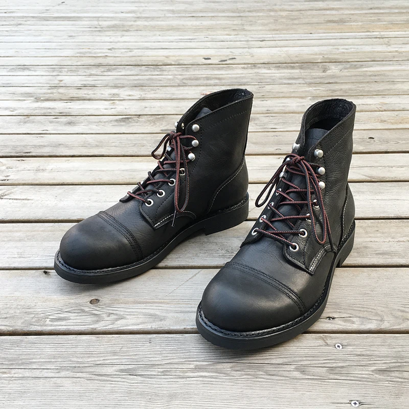 ニューメンズシューズ高級ブランドヴィンテージメンズブーツ牛革 - Suede Ankle Boot のレビューと価格