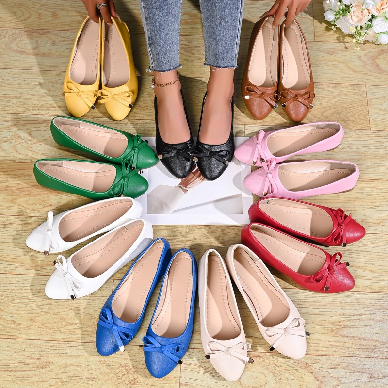 浅口ソフトソール快適レザーシューズレディース新作ウェッジシン - Shoes Women Pumps のレビューと価格