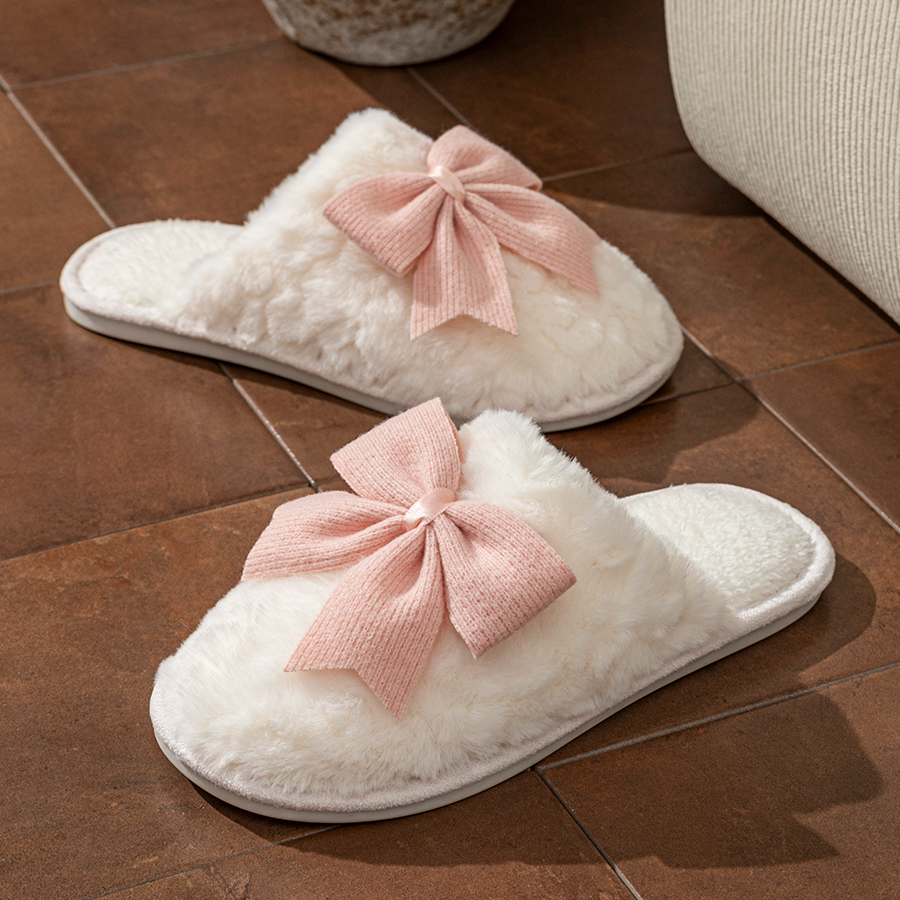YNPO 2026 かわいいファッション蝶の弓女性のスリッパ - Women Shoes For Winter のレビューと価格