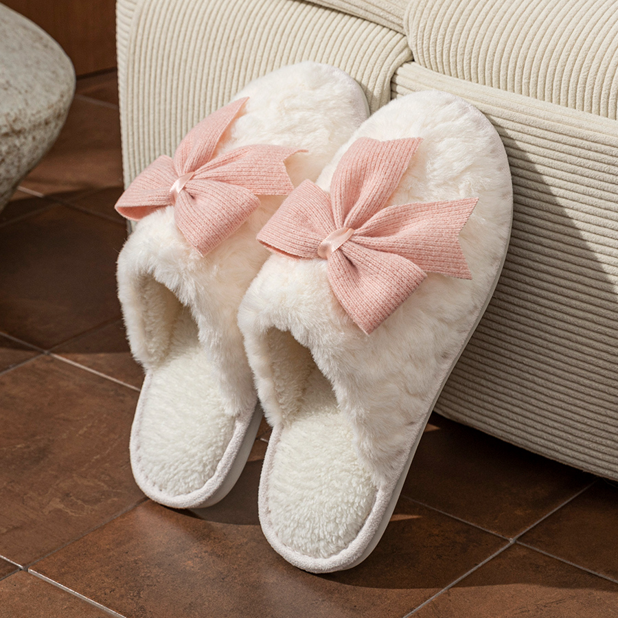 YNPO 2026 かわいいファッション蝶の弓女性のスリッパ - Women Shoes For Winter のレビューと価格