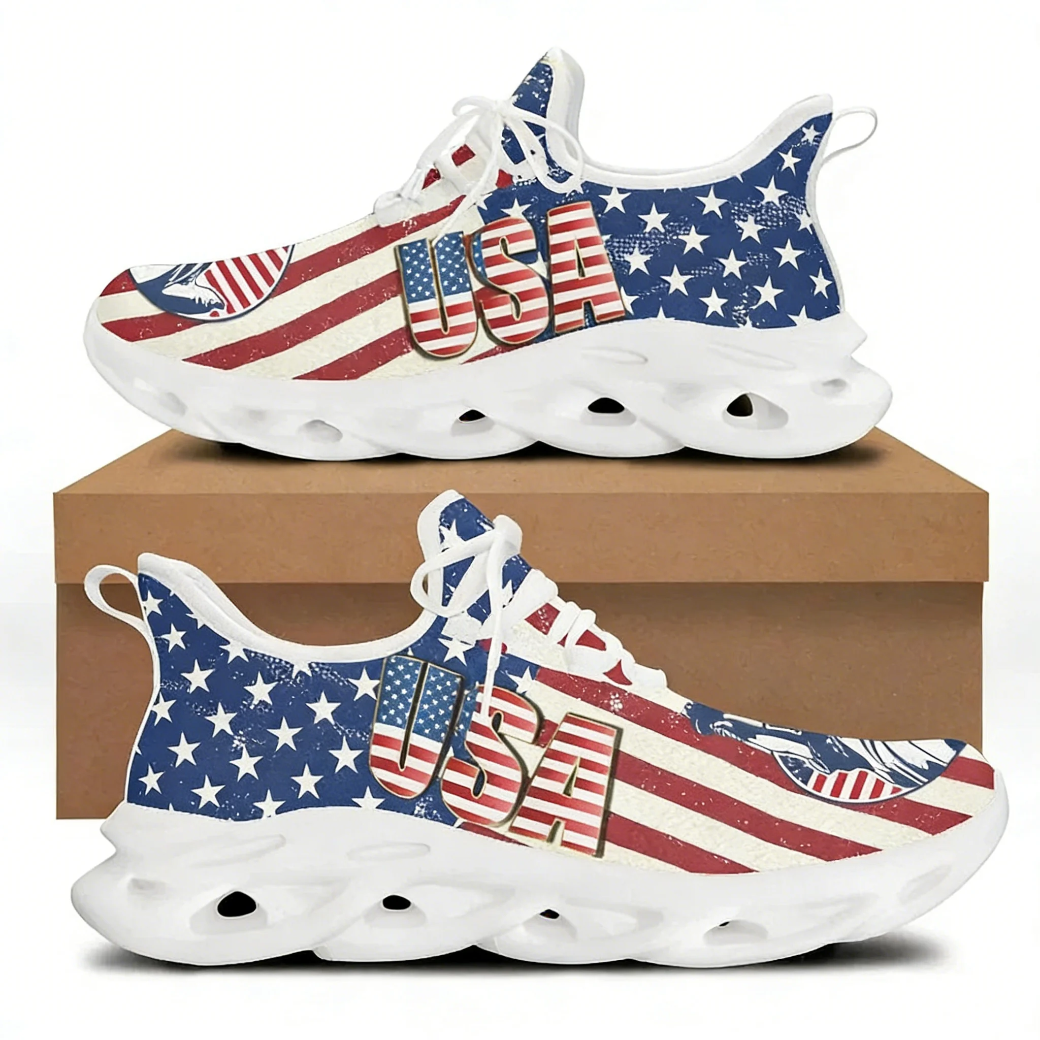7.4 アメリカの国旗自由の女神プリントフラットシューズ女性 - Women'S Shoes Liberty のレビューと価格