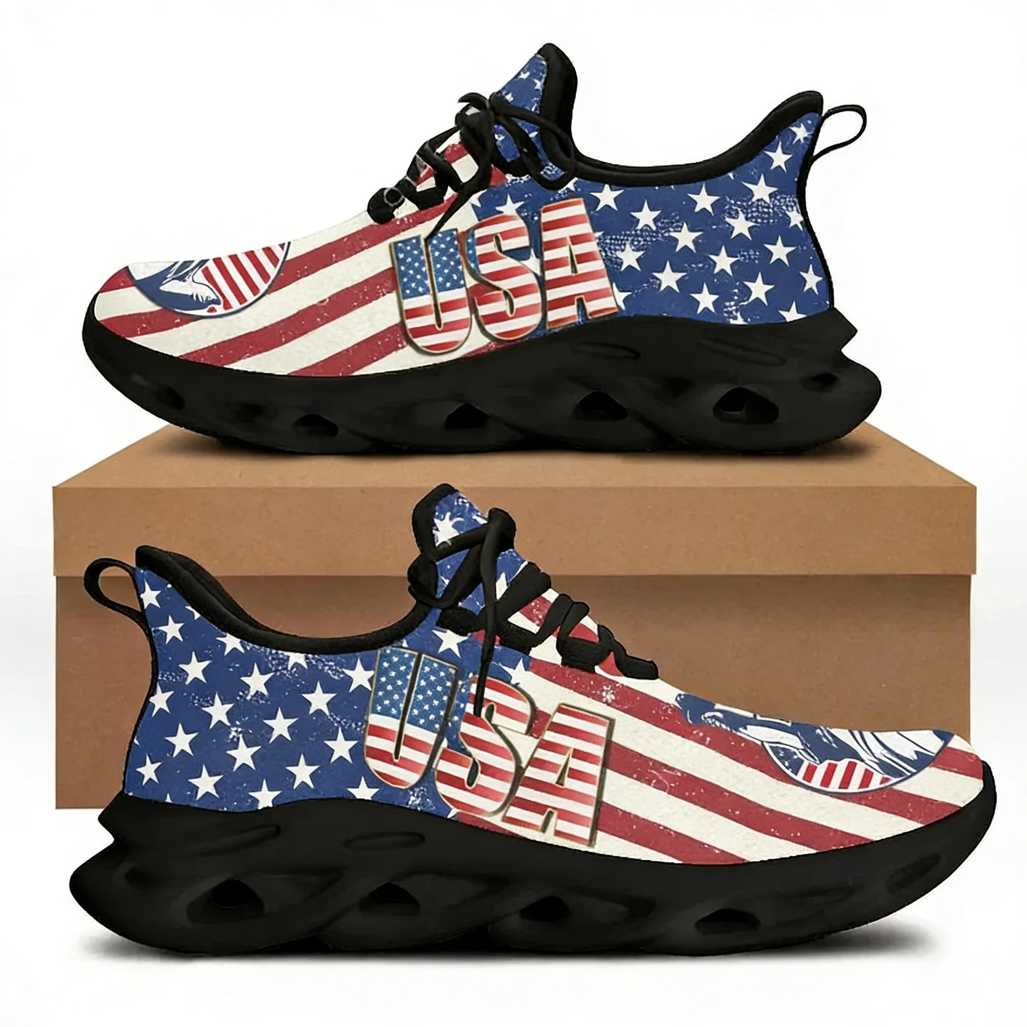7.4 アメリカの国旗自由の女神プリントフラットシューズ女性 - Women'S Shoes Liberty のレビューと価格