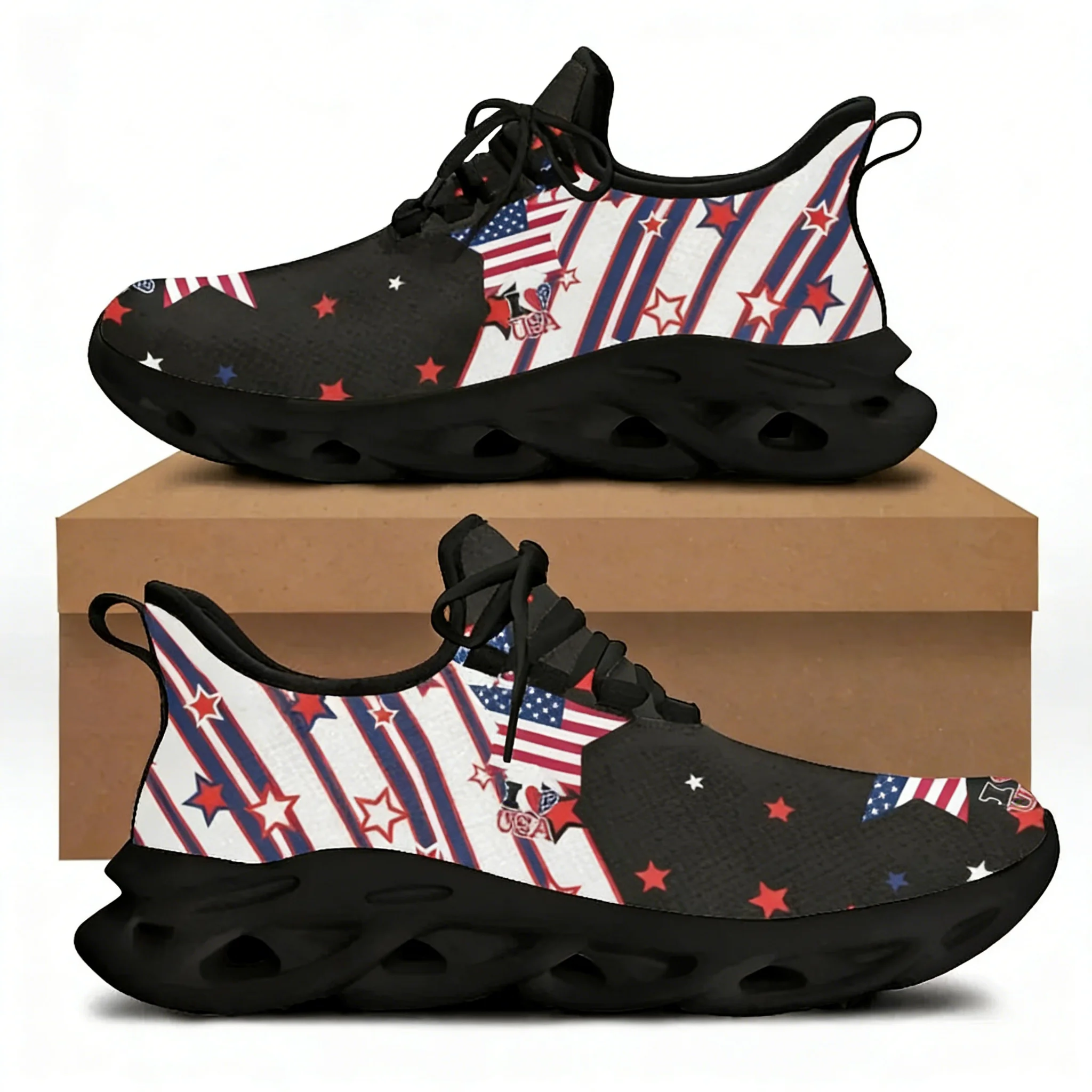 7.4 アメリカの国旗自由の女神プリントフラットシューズ女性 - Women'S Shoes Liberty のレビューと価格