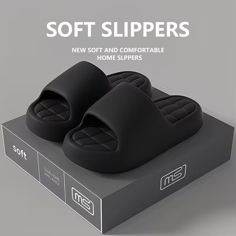 ファッション女性のスリッパ屋内厚いソフトソール滑り止め耐摩耗 - Women'S Shoes To Men'S のレビューと価格