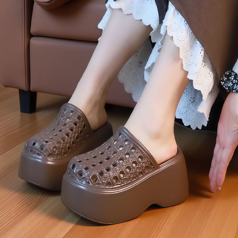 新作カットアウトハイヒールEVAサンダル 女性用 身長アップ - Women Shoes Size Chart のレビューと価格